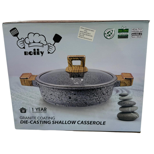 [YC7-19146] YC7 - UOIIY GERMANY SHALLOW COOKING POT 28CM - 1x1  