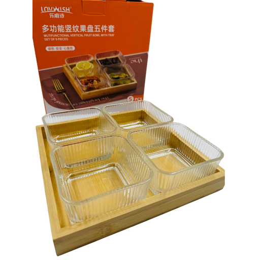 [YC6-19176] YC6 - LOVWISH-FRUIT BOWL (5PCS) (SWGP-L5) 1X1