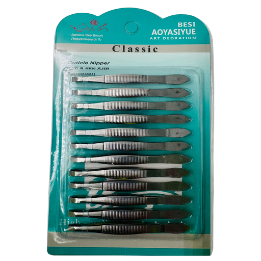 [YX7-19229] YX6-BESI-TWEEZERS CLASSIC(AYSY-2)(12PC) -  1x1 