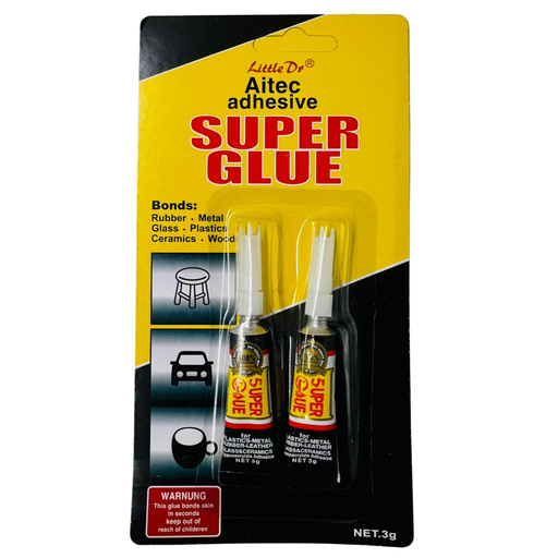 [ZT6-19249] ZT6- LITTLE DR - AITEC ADHESIVE SUPER GLUE (LF-23) (2PC)- 1x6 