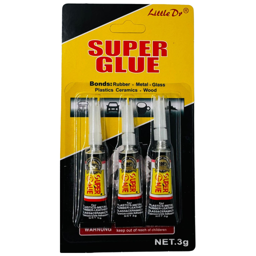 [ZT6-19250] ZT6- LITTLE DR - AITEC ADHESIVE SUPER GLUE (LF-24) (3PCS) - 1x6  