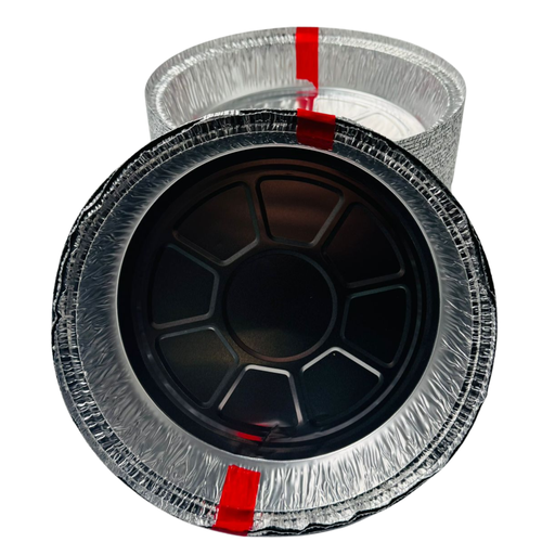 [YC0-19280] YC0 - ALUMINIUM BOWL WITH LID(5PACK*10PC) (210x174x46)(AF-23)- 1x1