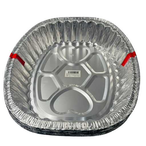 [YC0-19286] YC0 - ALUMINIUM TRAY (5PCS)(354x279x81) (AF-31) 4300ml- 1x1 