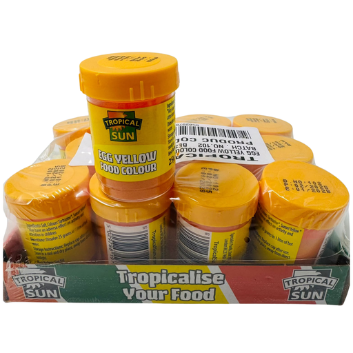 [BB1-80027] BB1-TS - FOOD COLOUR YELLOW 12X25G