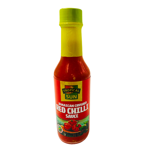 [GB3-80034] GB3- TROPICAL-CRUSED RED CHILLI SAUCE JAMAICA 12X142ML