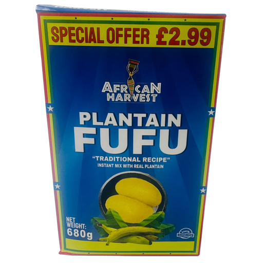 [BB8-80038] BB8 -AFRICAN HARVEST PLANTAIN FUFU 12X680G