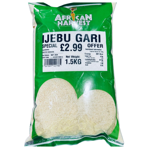 [BB8-80046] BB8 -AFRICAN HARVEST- IJEBU GARI 10X1.5KG