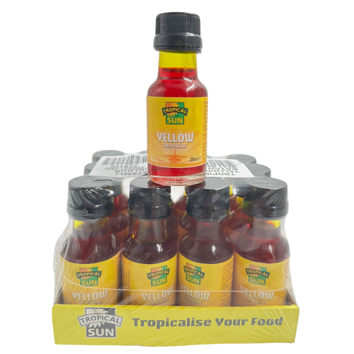 [BB1-80050] BB1-TS - FOOD COLOUR YELLOW LIQUID-12X28ML