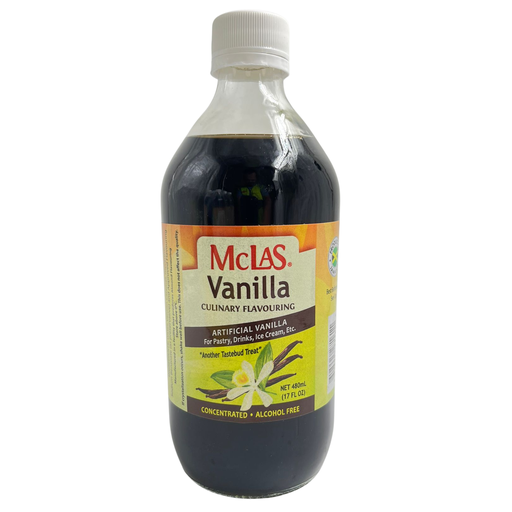 [BB1-80063] BB1-MCLAS -VANILLA FLAVOURING ESSENCE-6X480ML