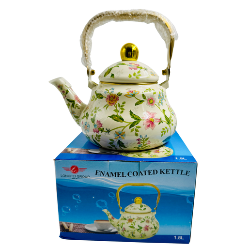 [YD2-20023] YD2 - ENAMEL PEAR KETTLE 1.5LTR - 1x1 
