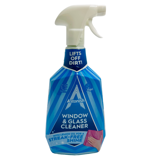 [YY0-30131] YY0-ASTONISH WINDOW & GLASS CLEANER- 12x750ML